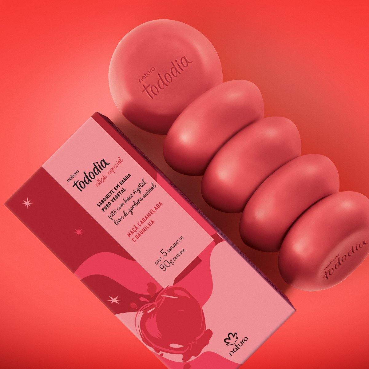 Jabon tododia manzana caramelizada y vainilla