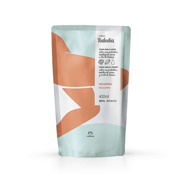 Recarga crema tododia 400ml macadamia