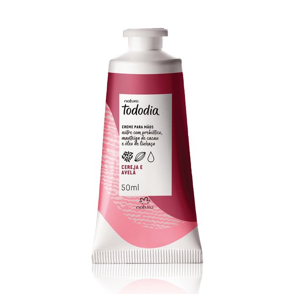 Crema de manos cereza y avellanas