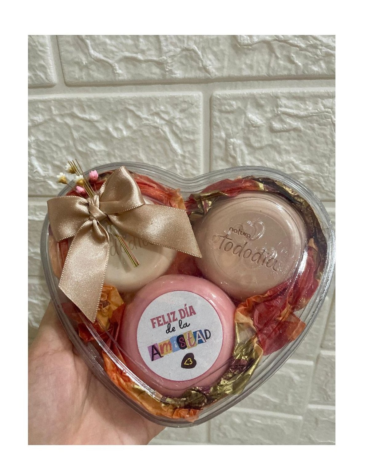 Set trío de jabones natura