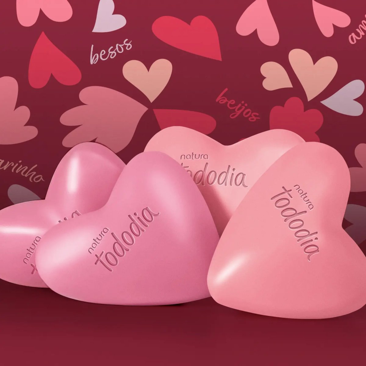 Combo jabón de corazones humor 