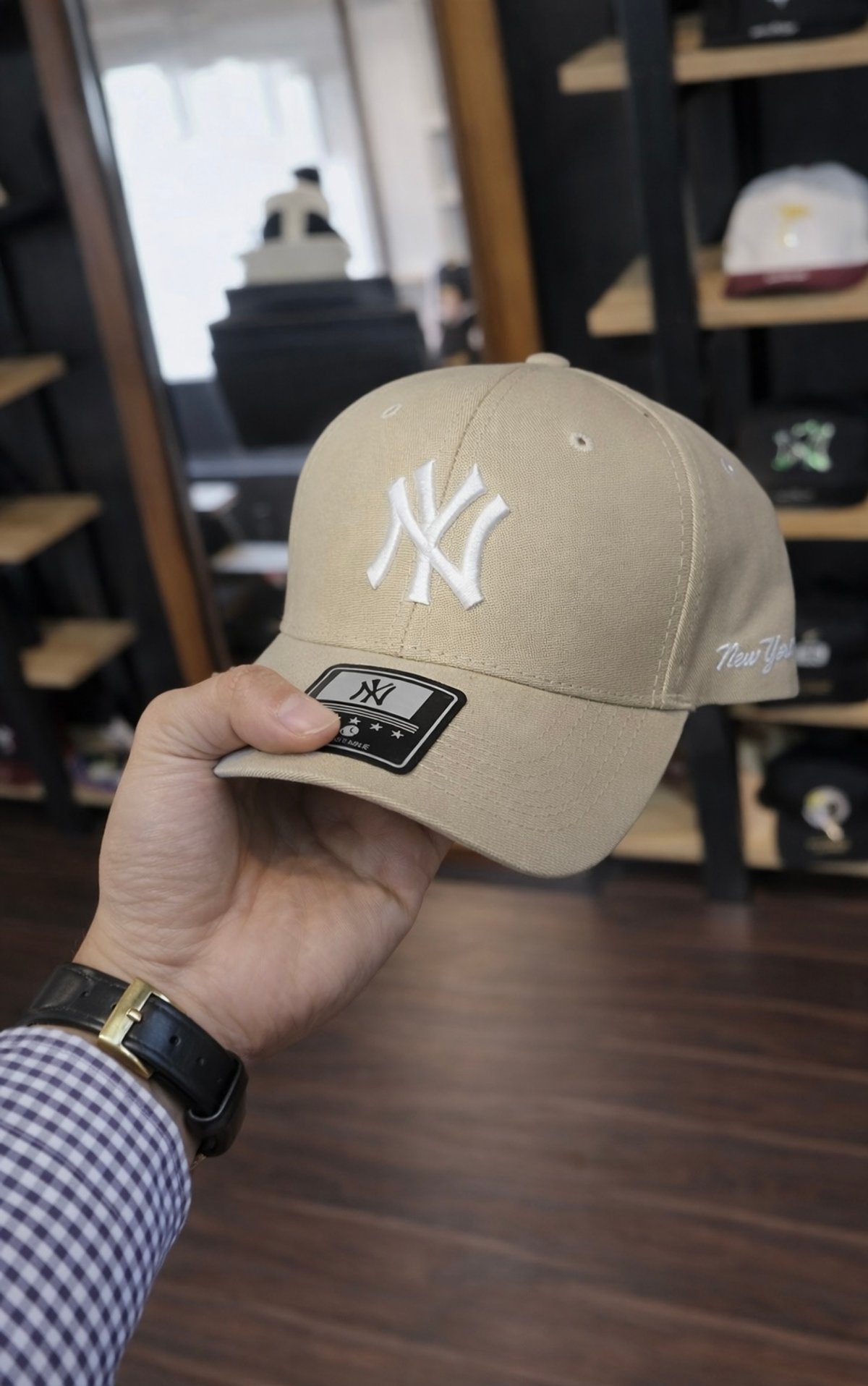 Gorra NY Crema - 2