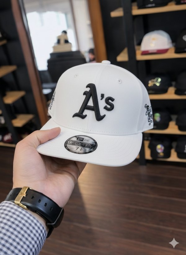 Gorra New Era AS Blanca