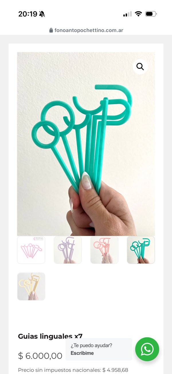 Cápsula Anto Pochettino guías linguales 