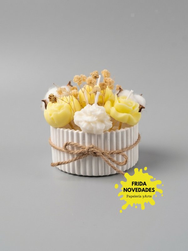 Mini bouquet de velas aromáticas Opción 1