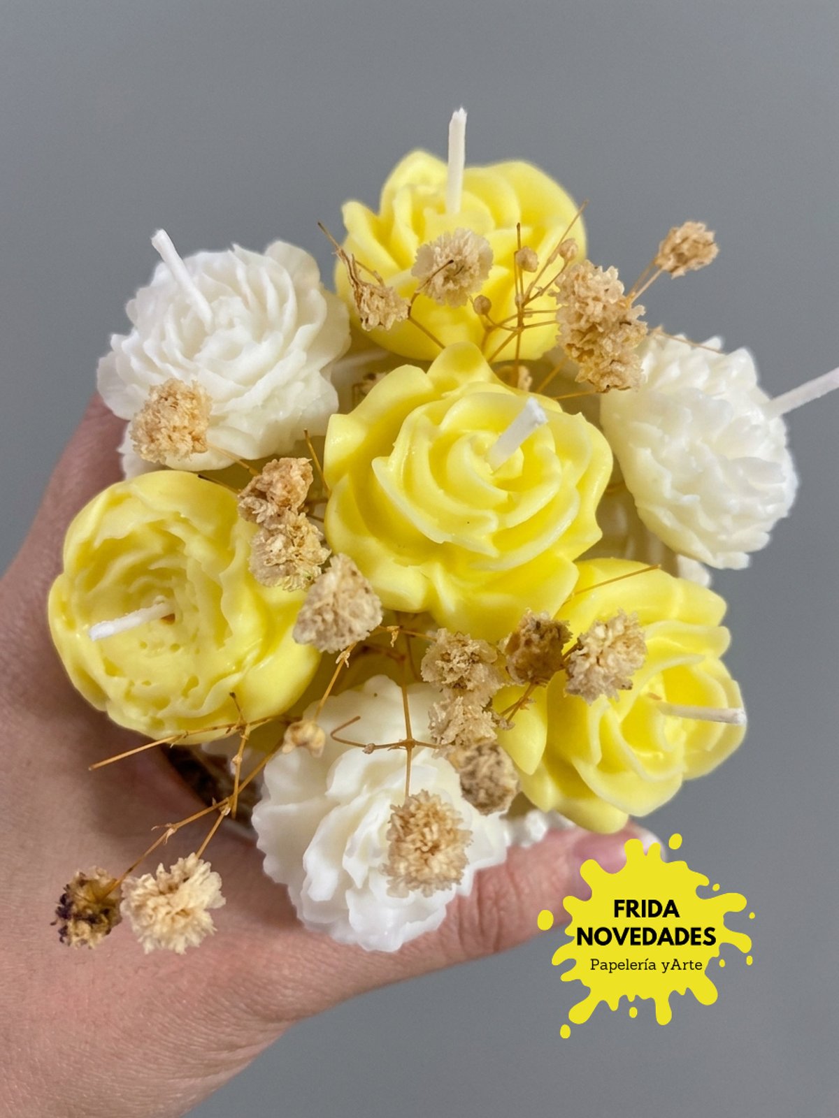 Mini bouquet de velas aromáticas Opción 1 - 2