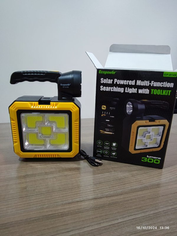 Linterna Multifuncional Cpanel Solar