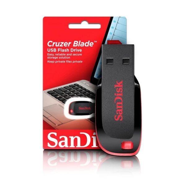 Pen Drive Sandisk Z50 16gb Mini Negro 