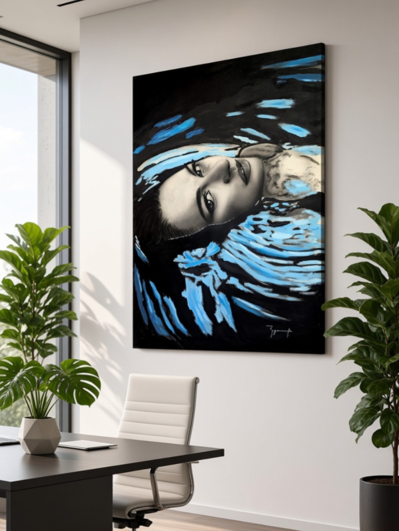 "In the Blue"...serie CHROMATIC - 2