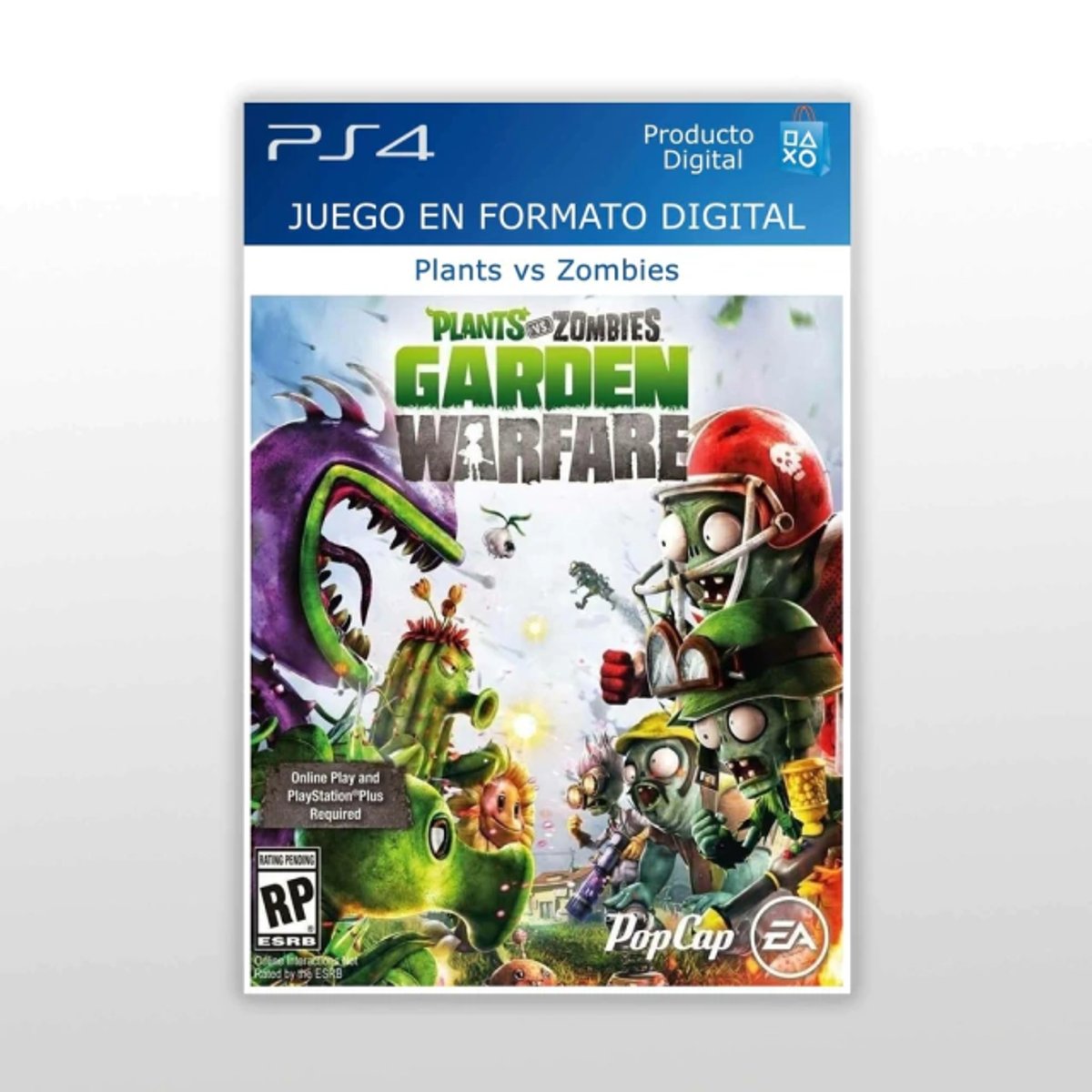 PLANTS VS ZOMBIES GARDEN WARFARE PS4