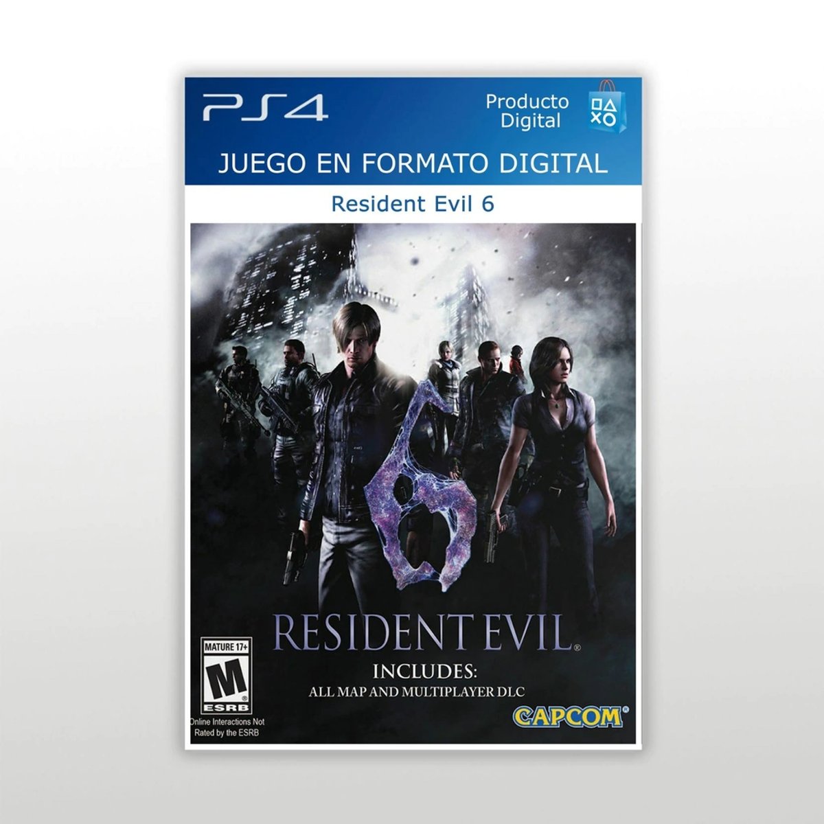 RESIDENT EVIL 6 PS4