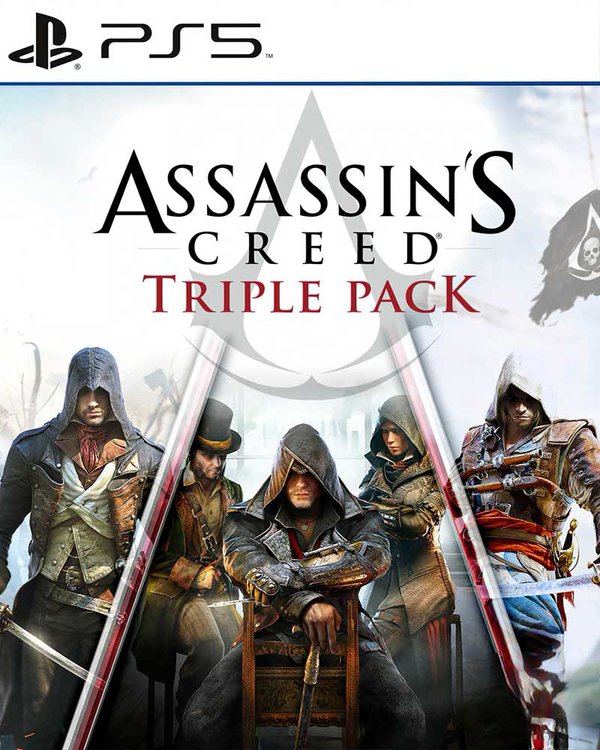 ASSASIN’S CREED  TRIPLE  PACK PS5