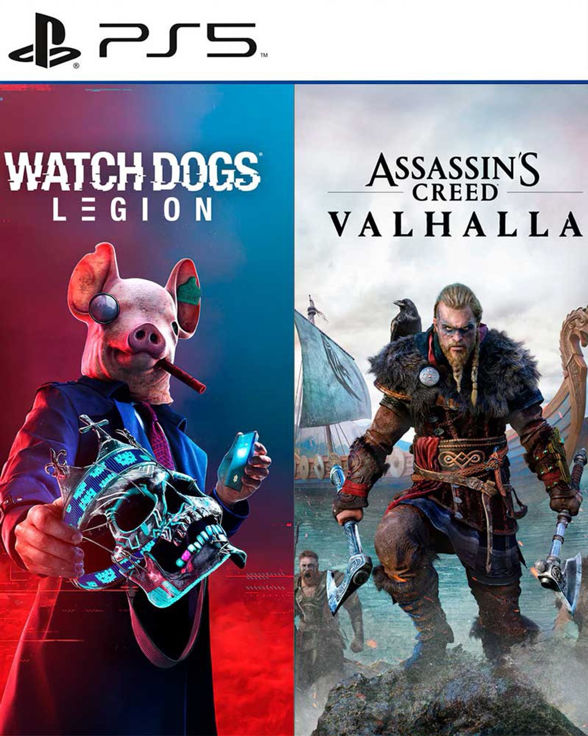 ASSASSIN'S CREED VALHALA + WATCH DOGS LEGION PS5
