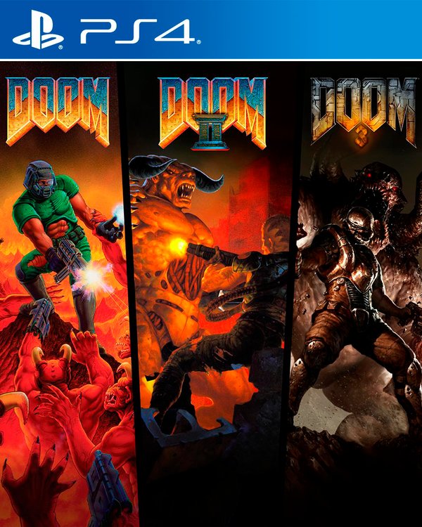 DOOM + DOOM II+ DOOM 3 PS4