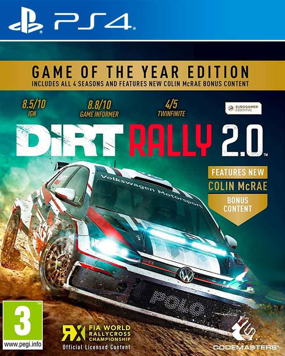 DIRT 2.0 PS4