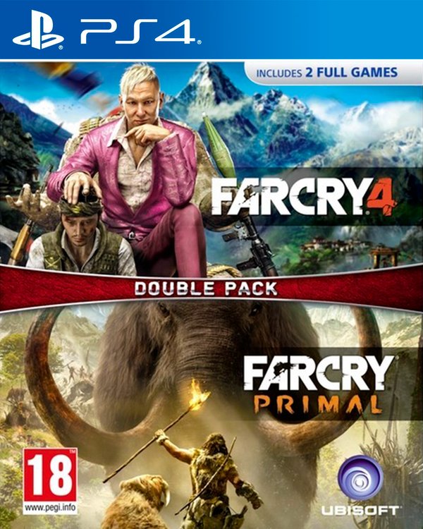 FAR CRY 4 + FAR CRY PRIMAL PS4