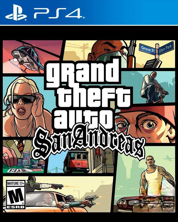 GTA SAN ANDREAS PS4 