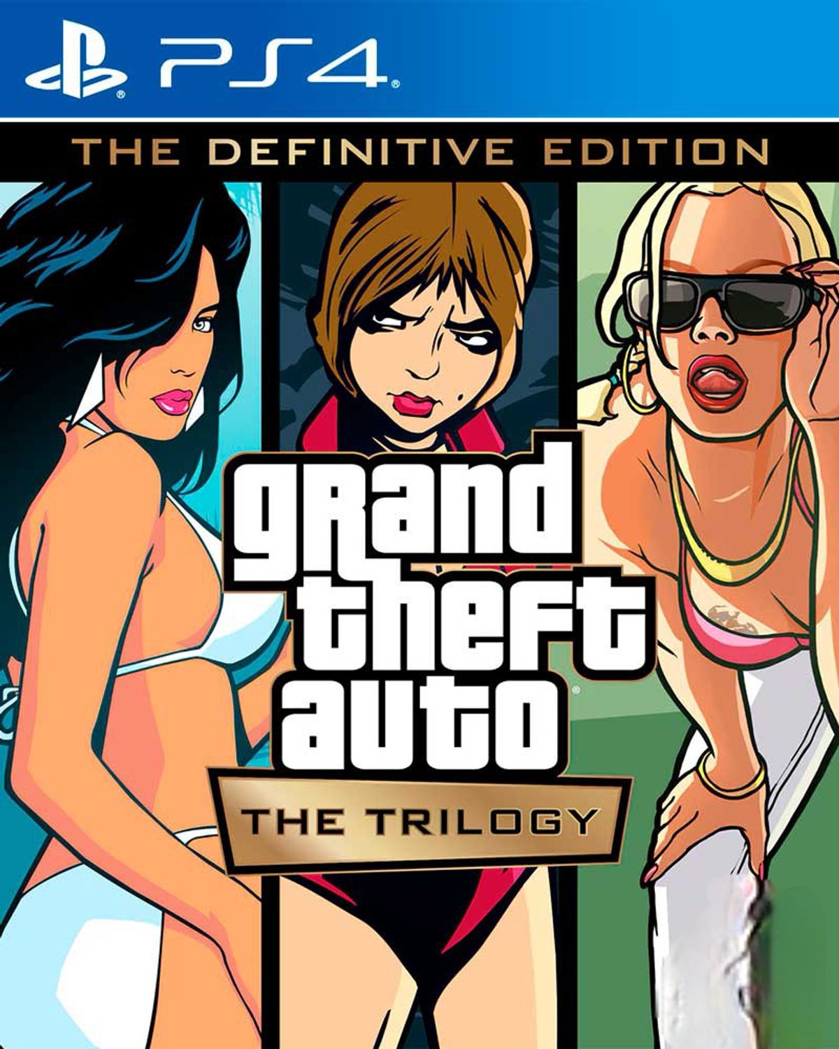 GTA TRILOGY THE DEFINITIVE EDITION PS4