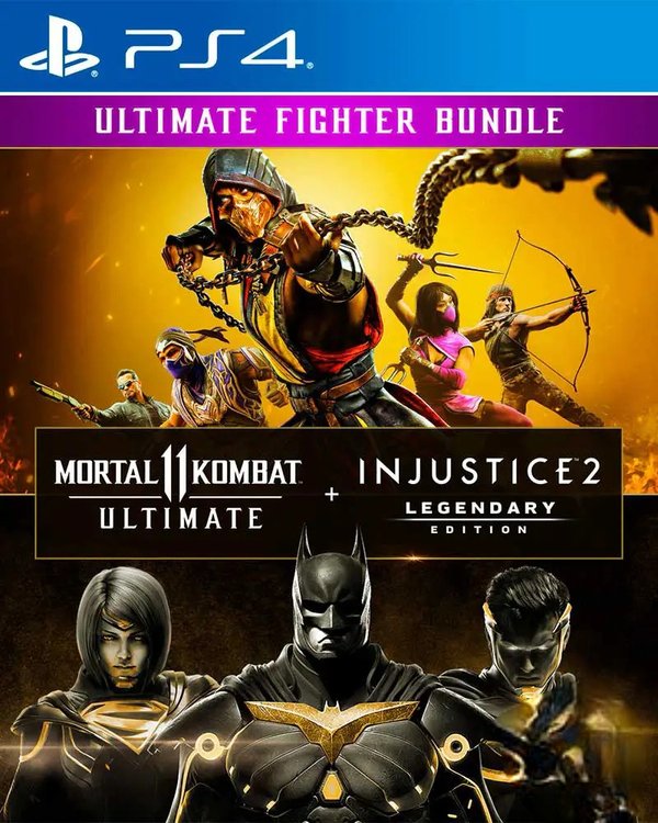 MORTAL KOMBAT 11 ULTIMATE + INJUSTICE 2 LEG. EDITION PS4 