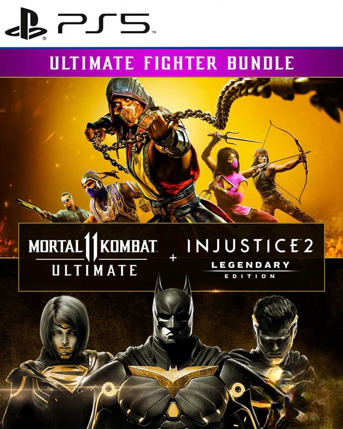 MORTAL KOMBAT 11 ULTIMATE + INJUSTICE LEGENDARY EDITION PS5