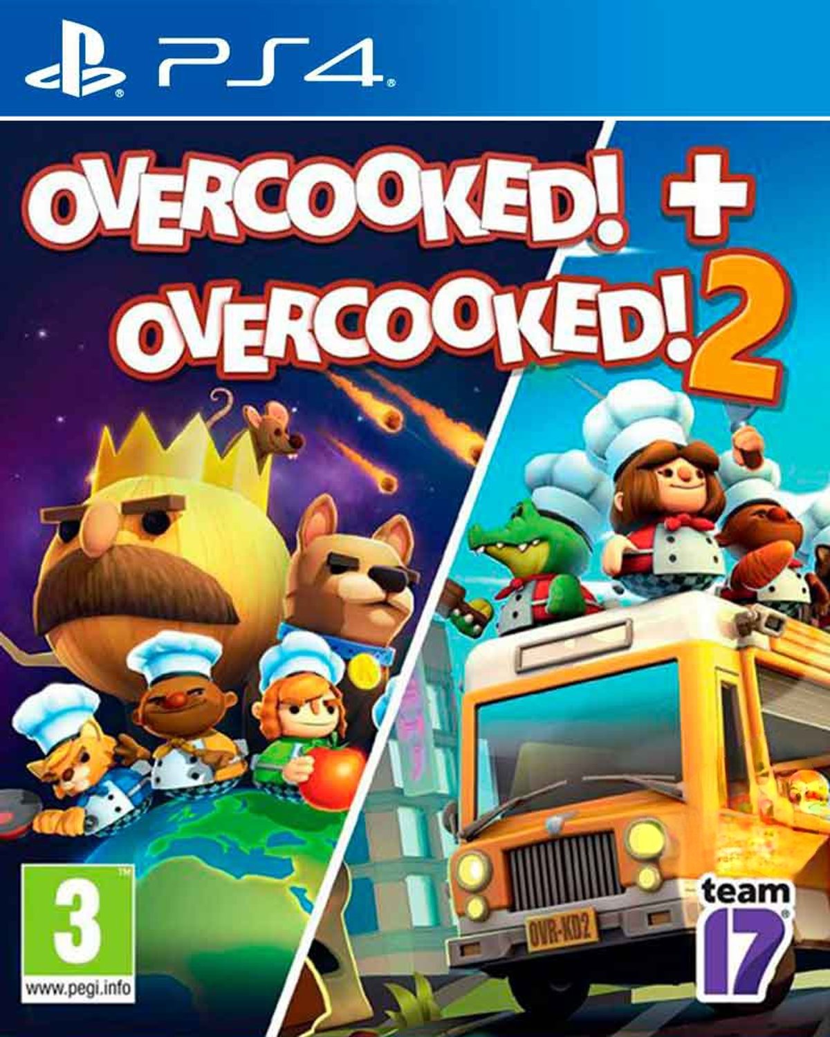 OVERCOOKED + OVERCOOKED 2 PS4