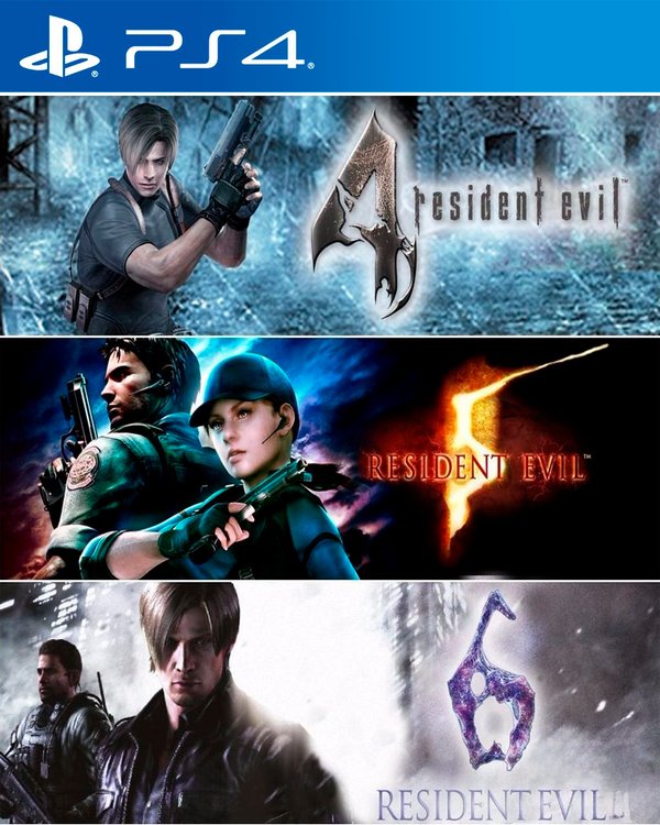 RESIDENT EVIL TRIPLE PACK PS4