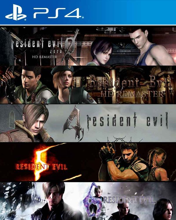  RESIDENT EVIL FRANCHISE PS4
