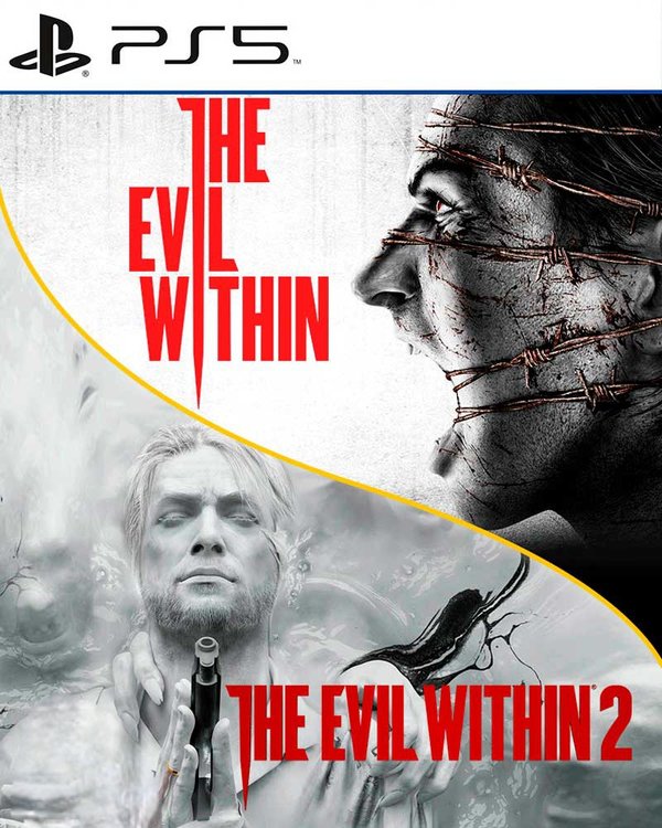  THE EVIL WITHIN + THE  EVIL WITHIN 2 PS5