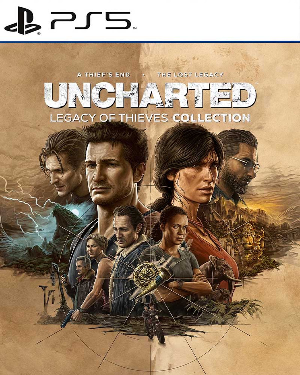 UNCHARTED UNCHARTED LEGACY OF THIEVES COLLECTION PS5