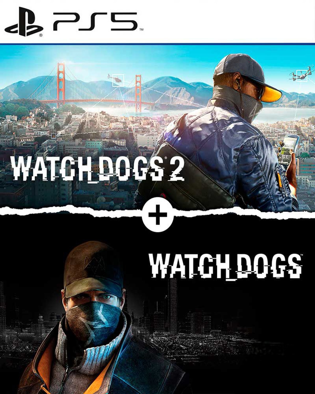 WATCH DOGS 1 + WACHT DOGS 2 – PS5