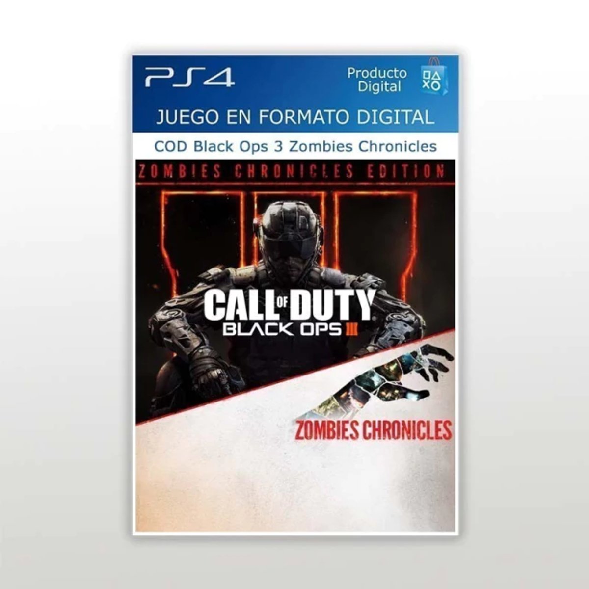 COD BLACK OPS 3 ZOMBIES CHRONICLES PS4