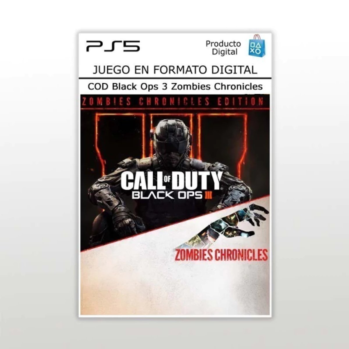 COD BLACK OPS 3 ZOMBIES CHRONICLES PS5