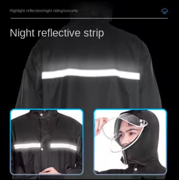 Impermeable Reflectivo Para Moto