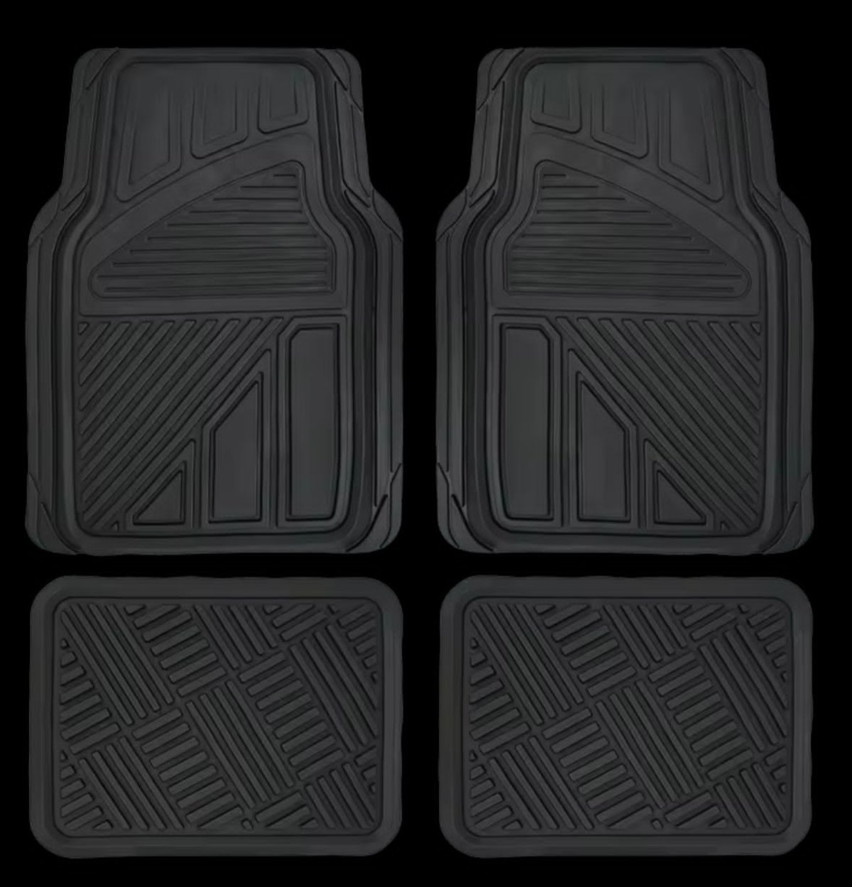 Tapete Cuadrado De Goma Para Vehiculo - 2