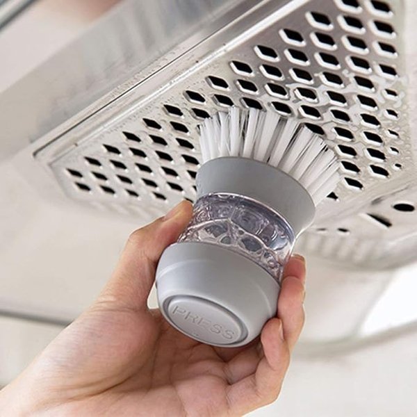 Cepillo con dispenser de Jabon