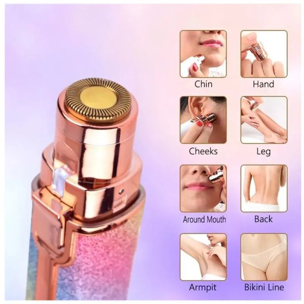 Depilador Facial Recargable 2 En 1