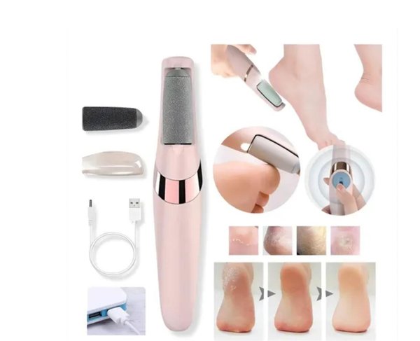 Lima Electrica Para Pies Recargable Usb