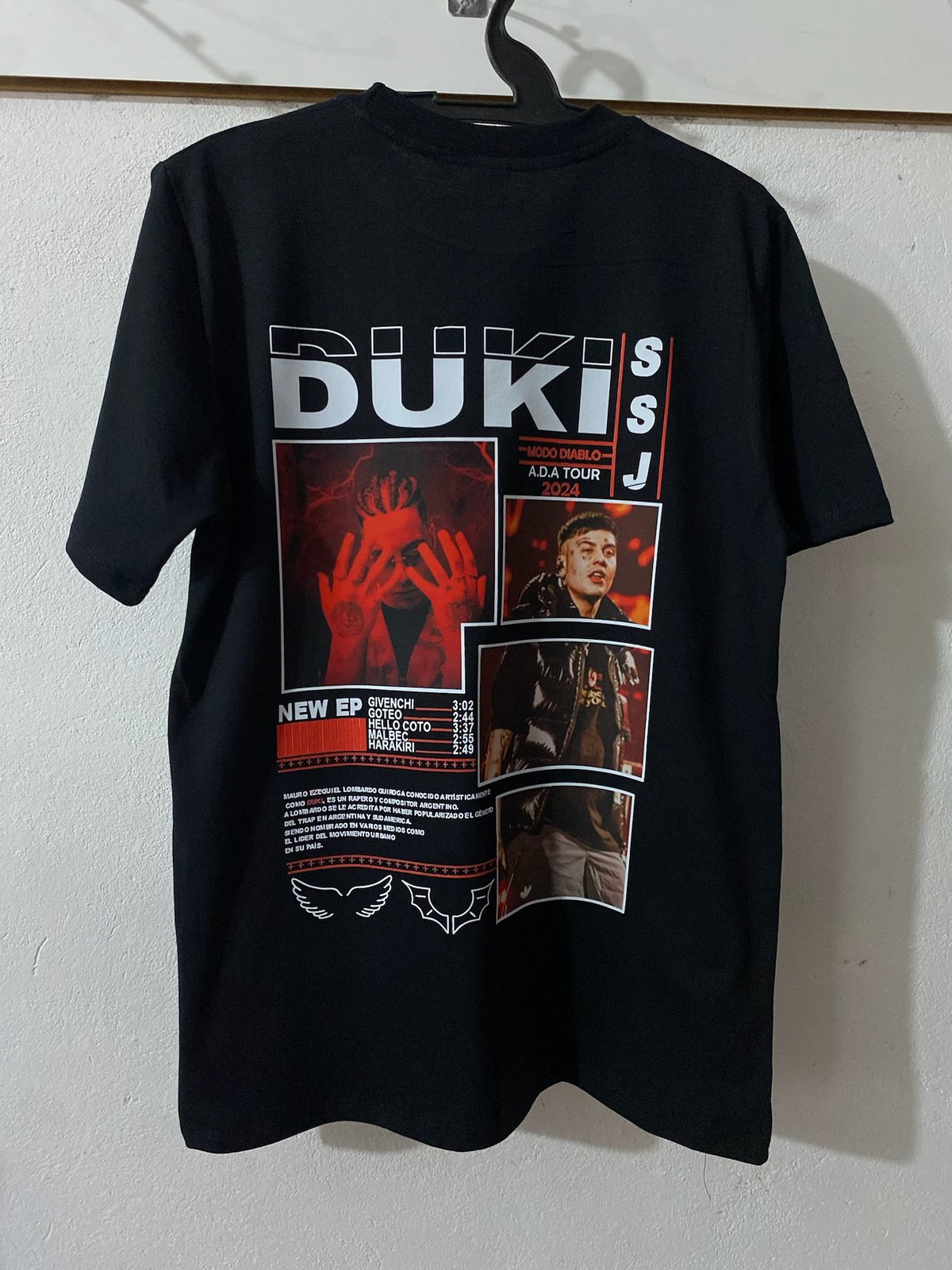 Remera Duki🖤