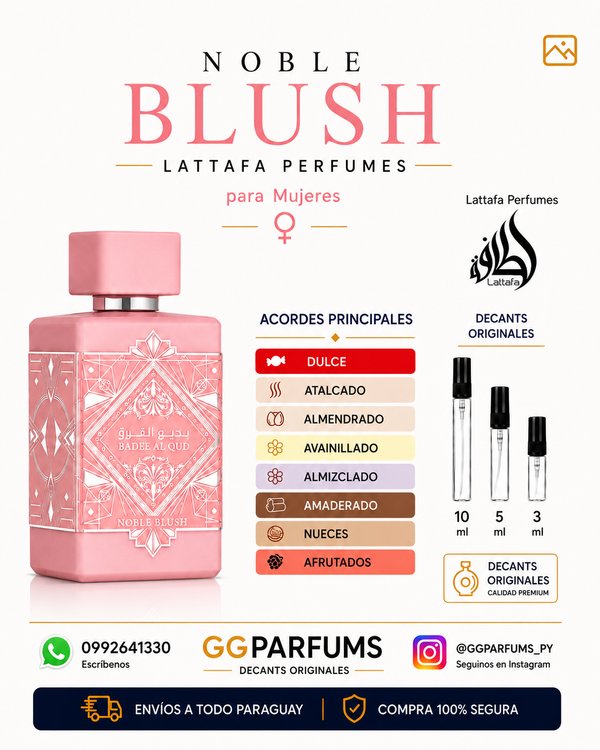 Lattafa Badee al oud noble blush