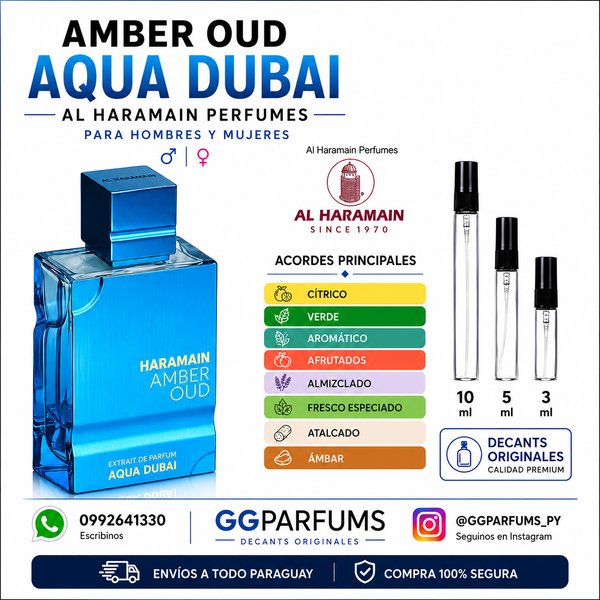 Alharamain Amber Oud Aqua Dubai