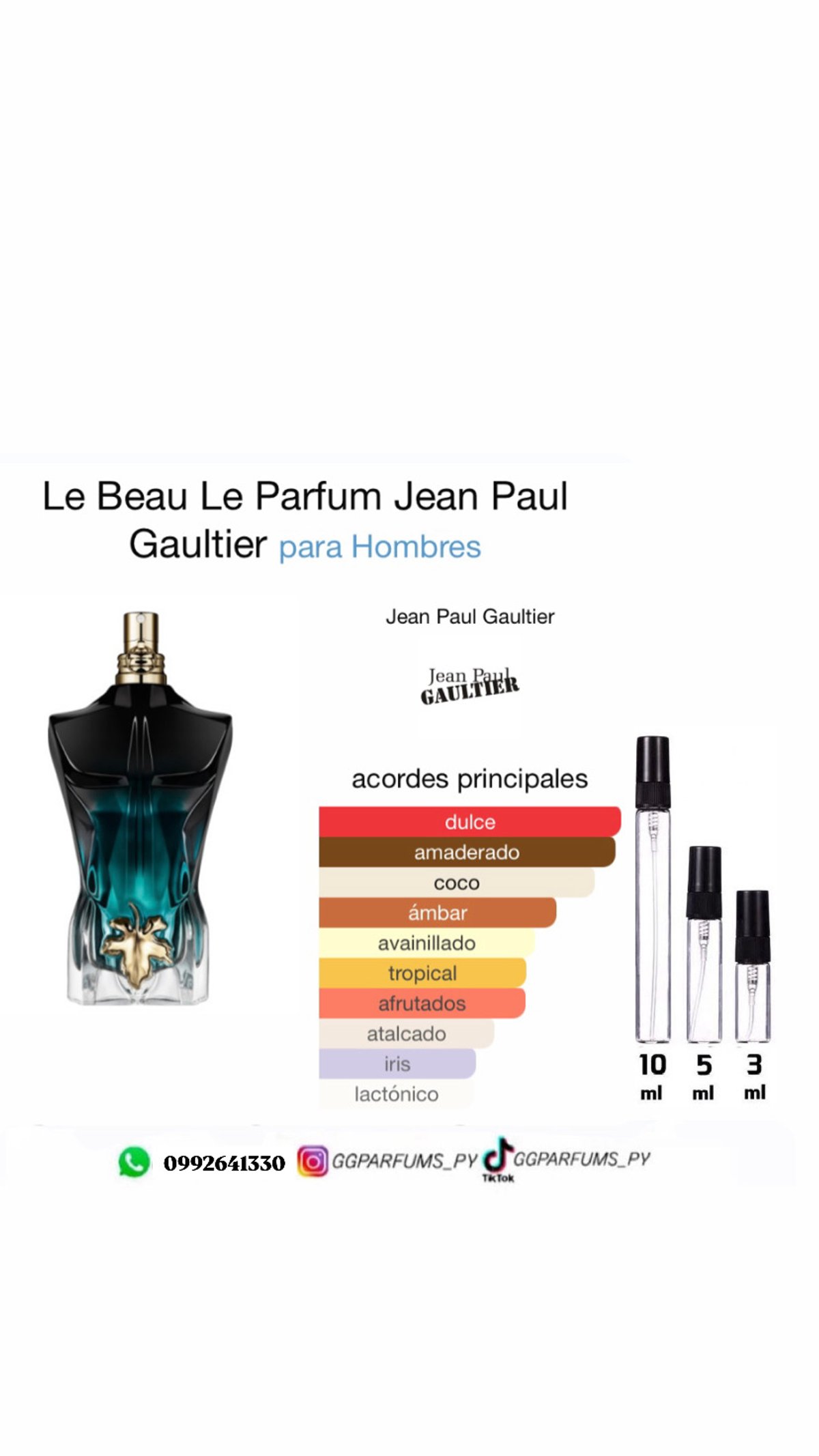 Jean Paul Gaultier Le Beau Le Parfum