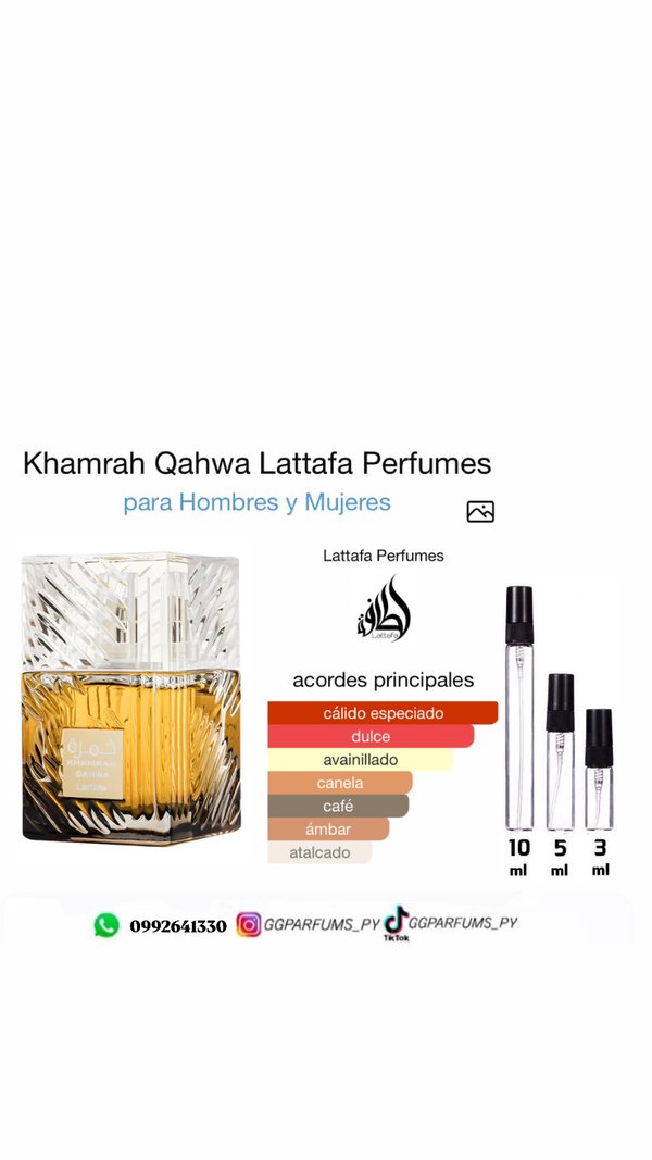 Lattafa Khamrah Qahwa