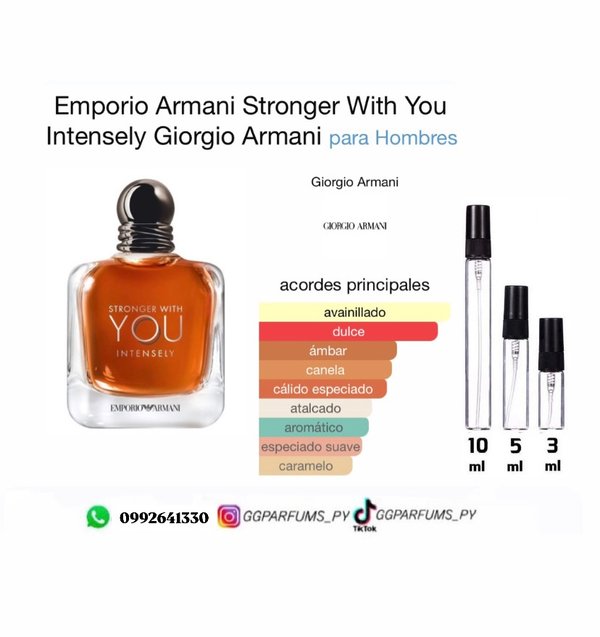 Emporio Armani Stronger With You Intensely