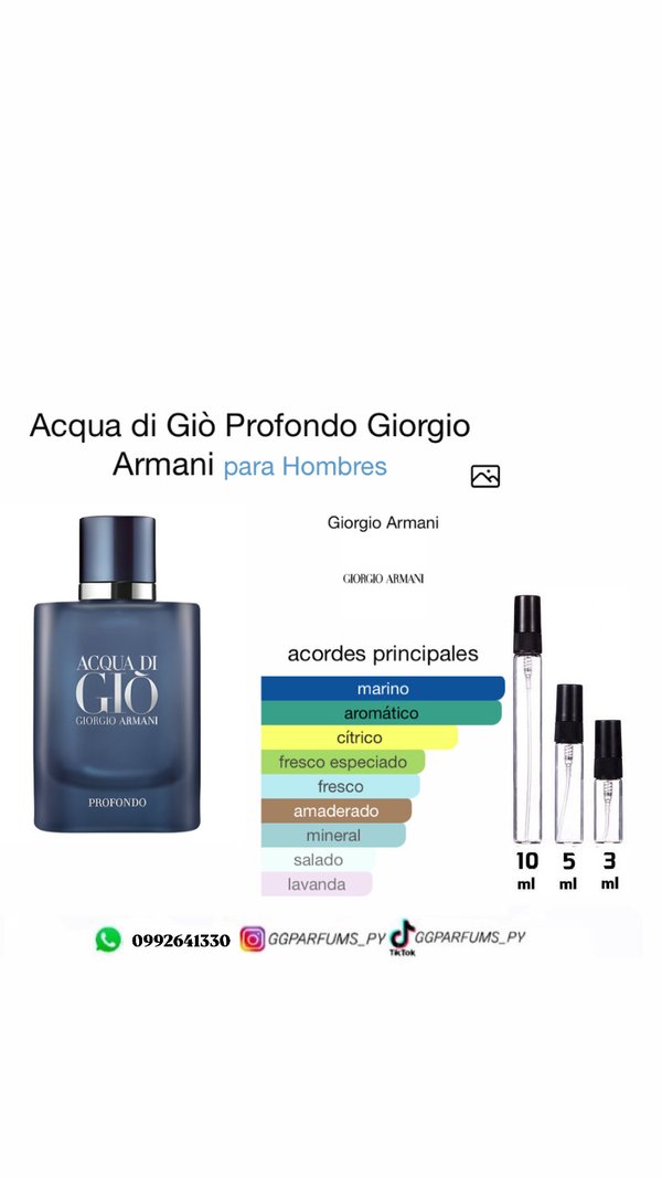 Emporio Armani Acqua Di Gio Profondo 