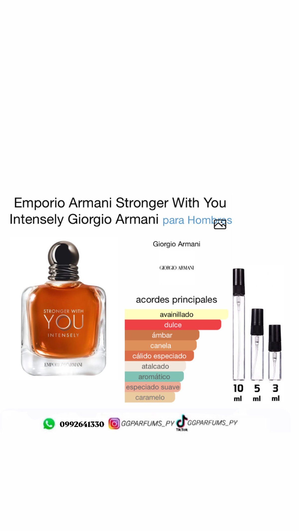 Emporio Armani Stronger With You Intensely