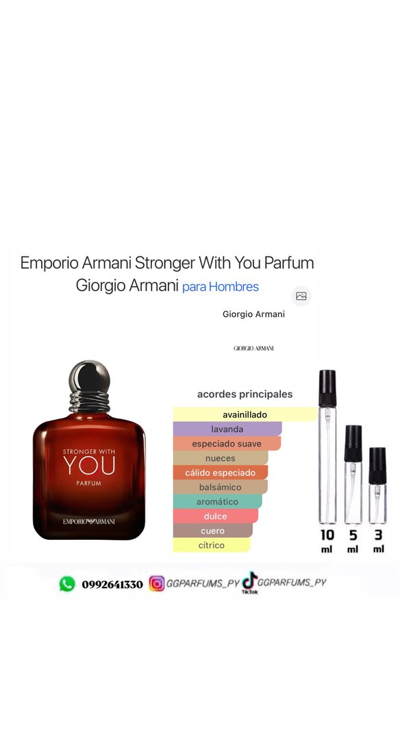 Armani Stronger With You Parfum
