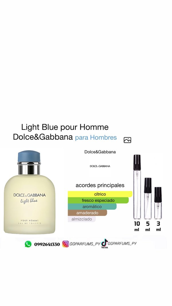 Dolce&Gabbana Light Blue Pour Homme