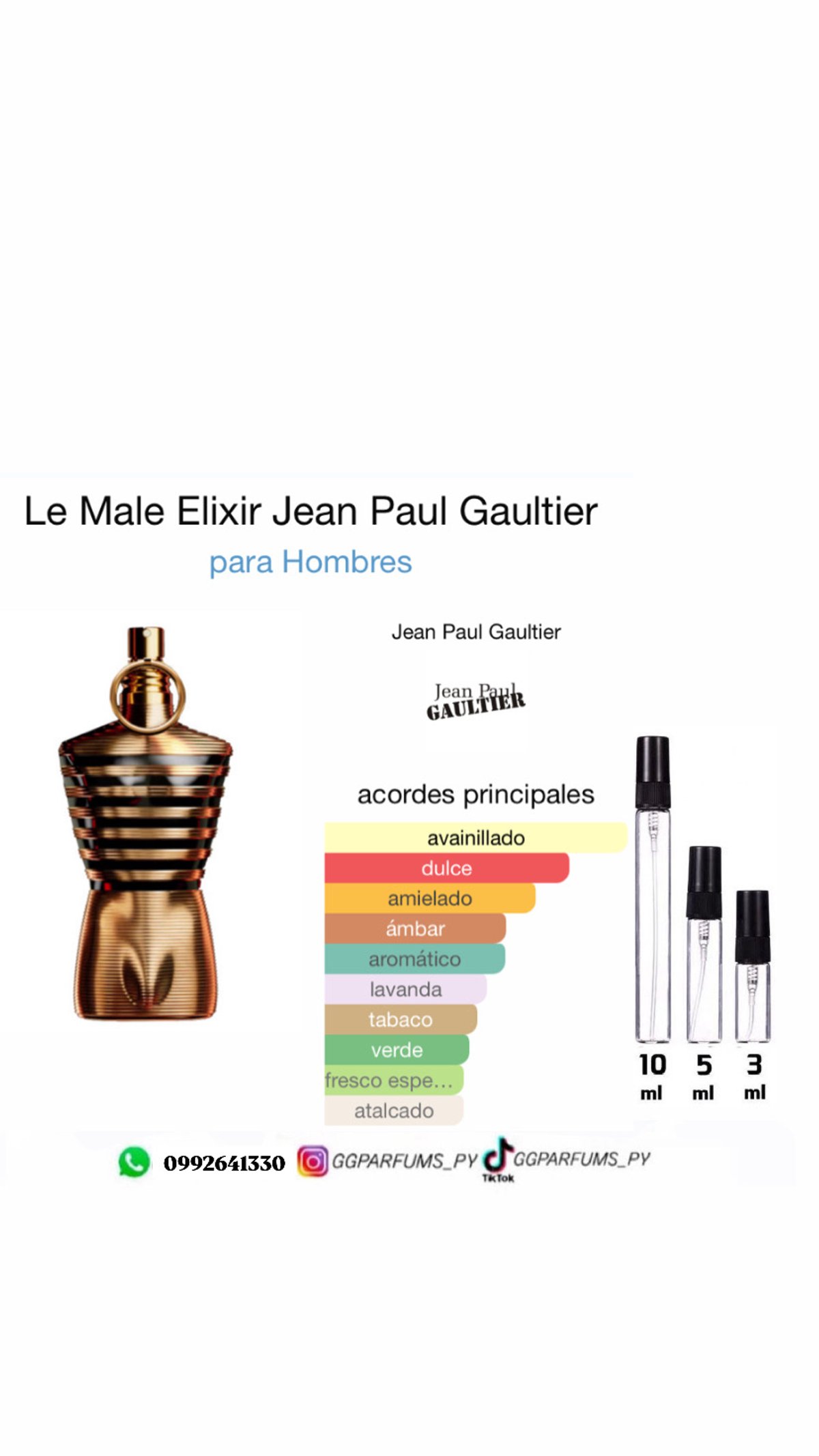 Jean Paul Gaultier Le Male Elixir