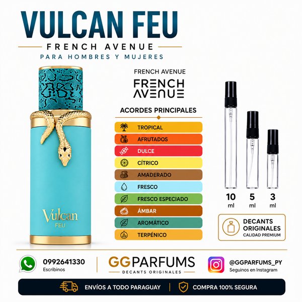French Avenue Vulcan feu