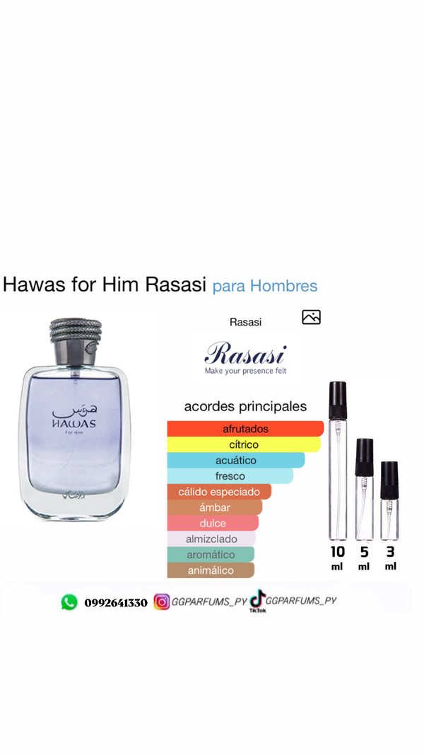 Rasasi Hawas For Him